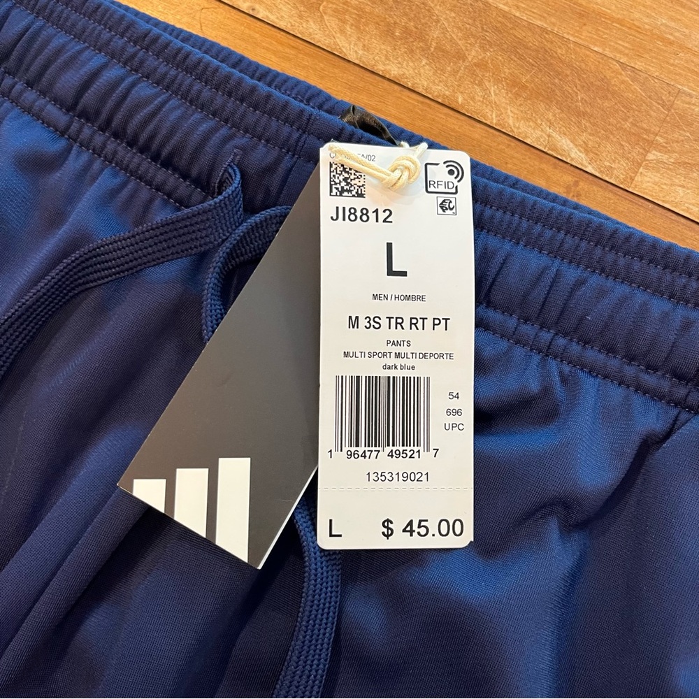 ADIDAS Dark Blue Blue 3-Stripes Track Suit - Picture 10 of 11
